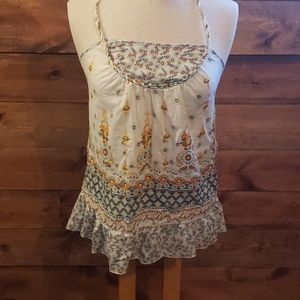 Womens Decree cotton tank.